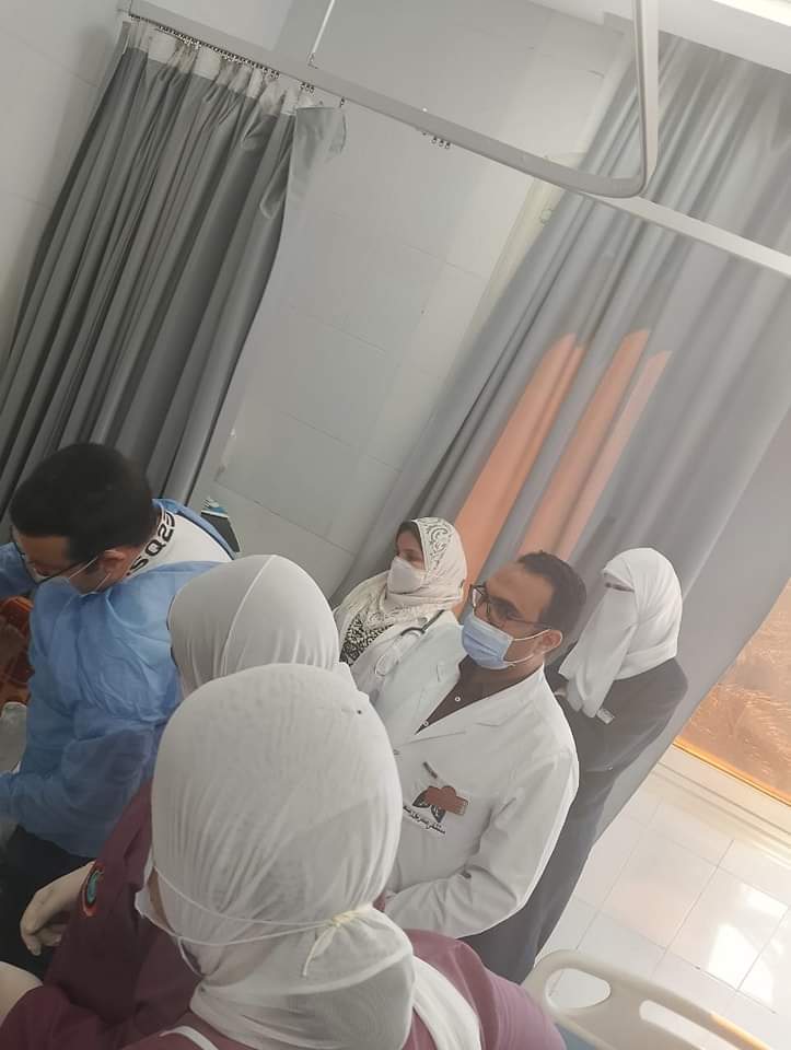 علاج مصابوا غزة ببورسعيد 