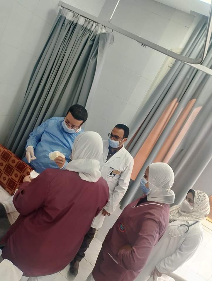 علاج مصابوا غزة ببورسعيد 