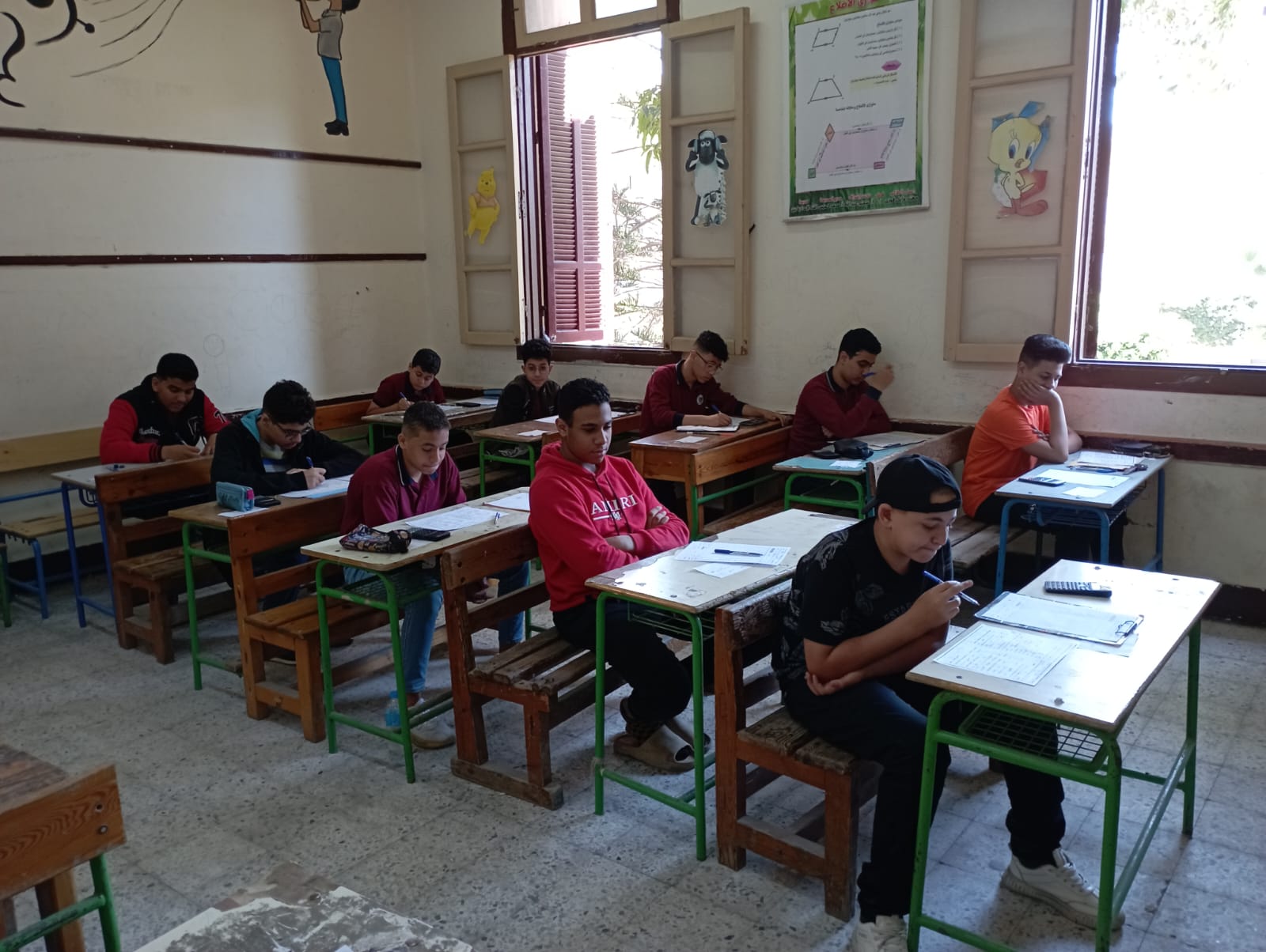 امتحانات الشهادة الإعدادية ببورسعيد