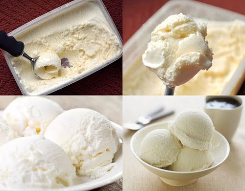 طريقة عمل الآيس كريم جوز الهند والأناناس