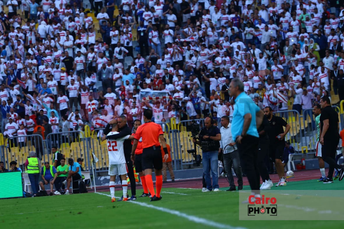 مباراة الزمالك والاتحاد السكندري (2)