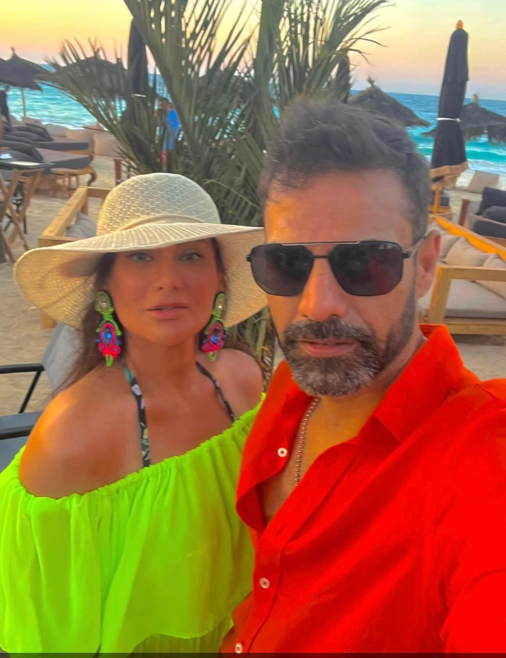 جيني كامل والشاعر أمير طعيمة