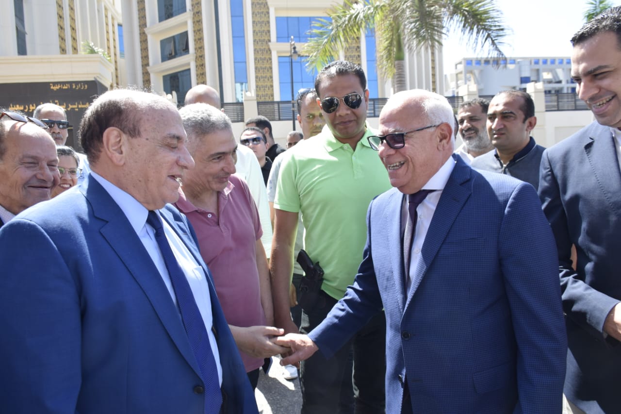 افتتاح شارع اللواء سمير فرج ببورسعيد 