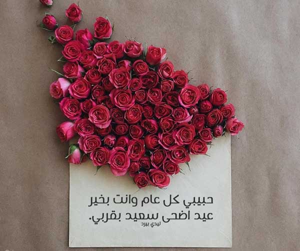 تهنئة عيد الأضحى للحبيب2
