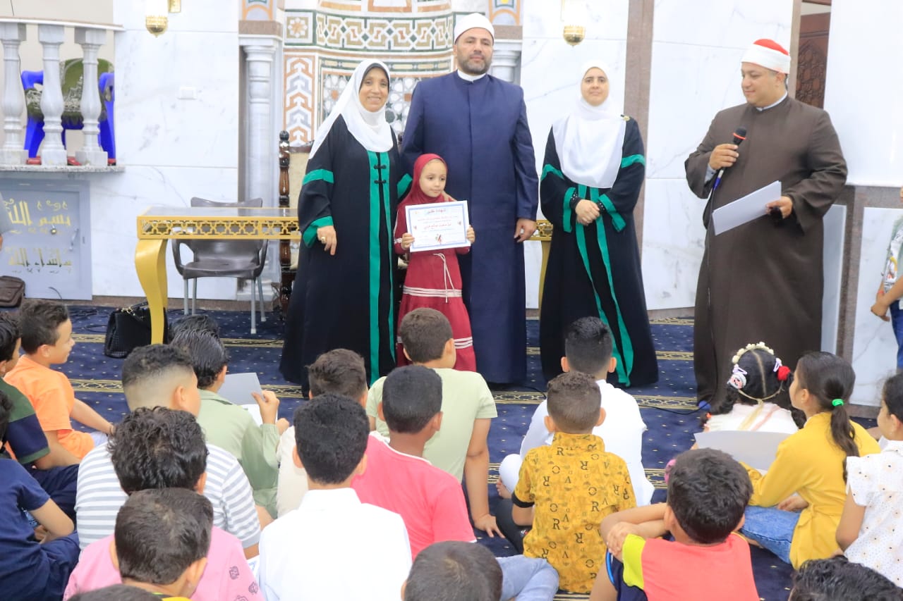 وكيل وزارة الأوقاف بالفيوم يفتتح مسجد الصعيدي الكبير بعد الإحلال والتجديد | صور 