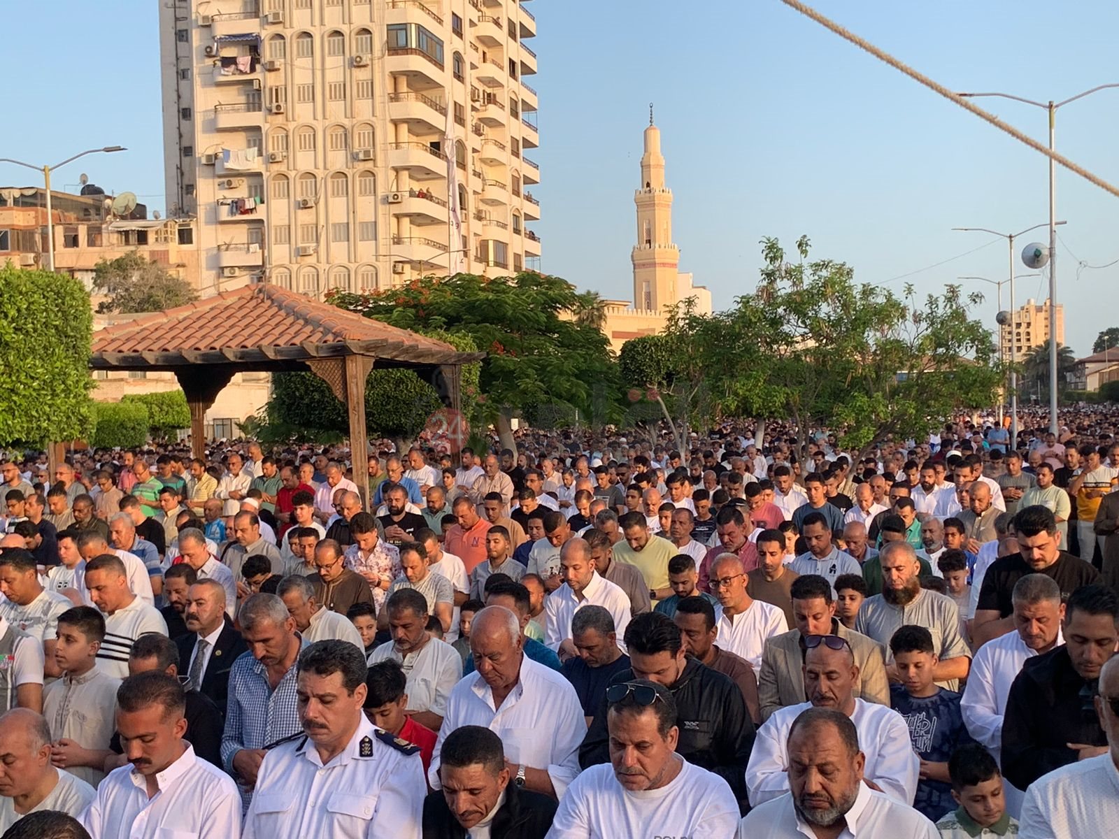 صلاة العيد ببورفؤاد 