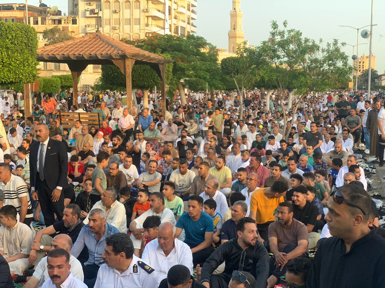 صلاة العيد ببورفؤاد 