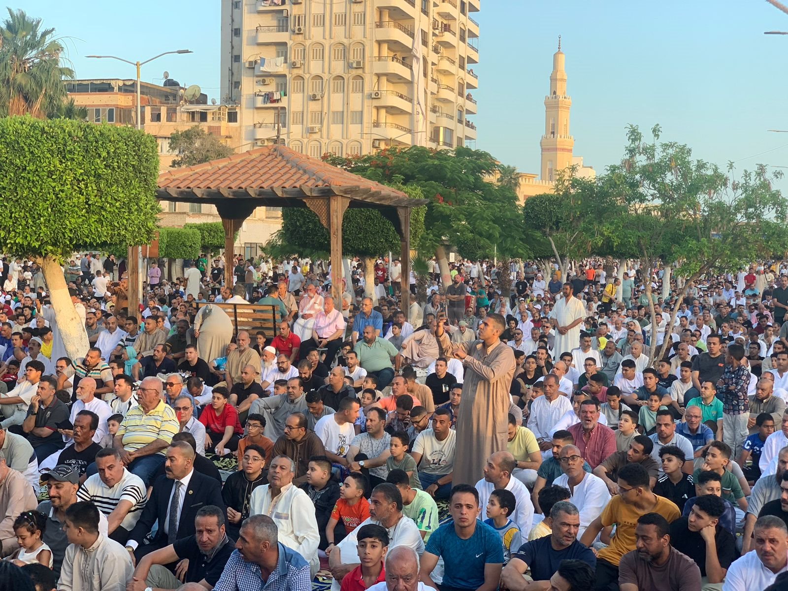 صلاة العيد ببورفؤاد 