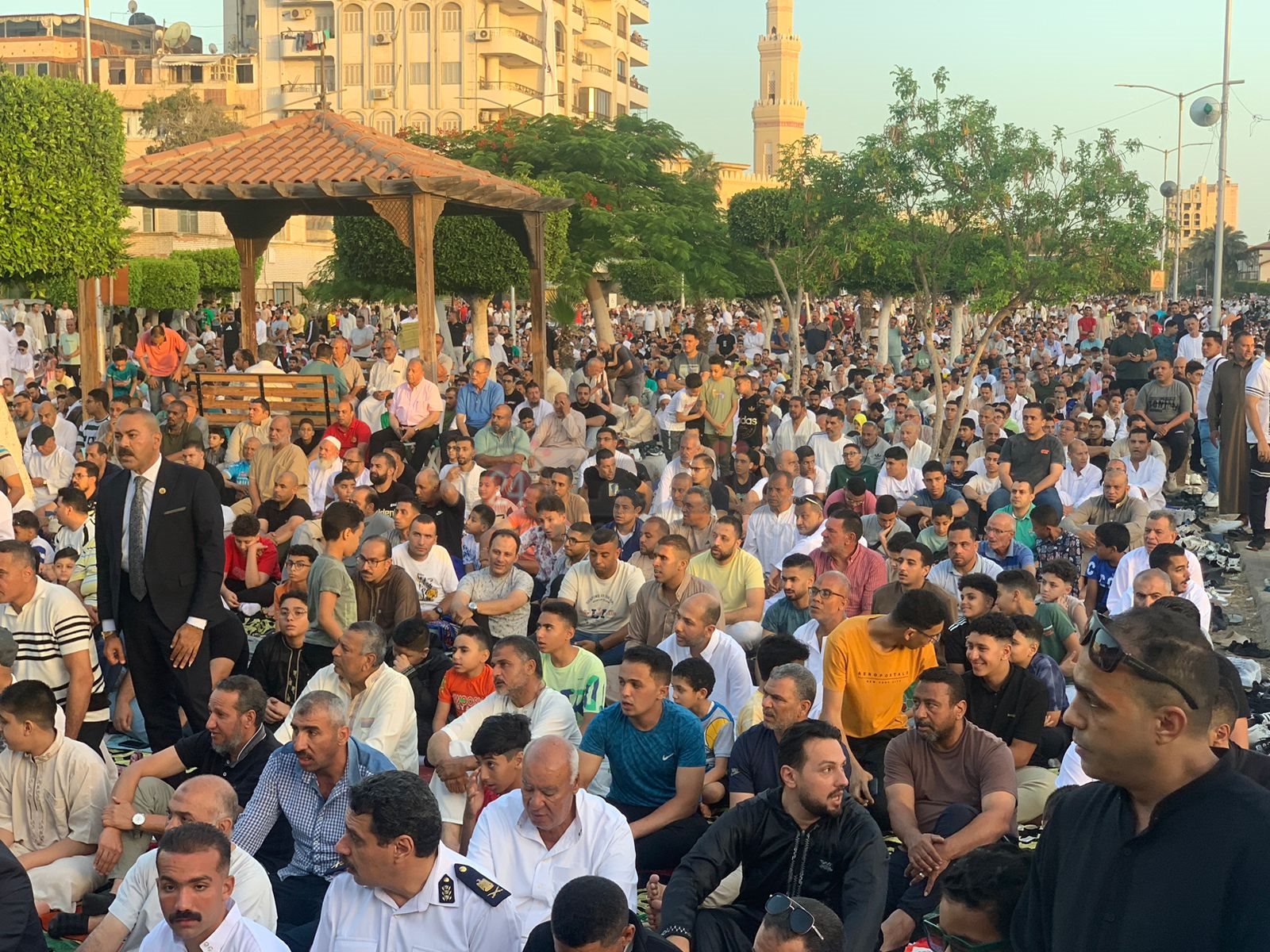 صلاة العيد ببورفؤاد 