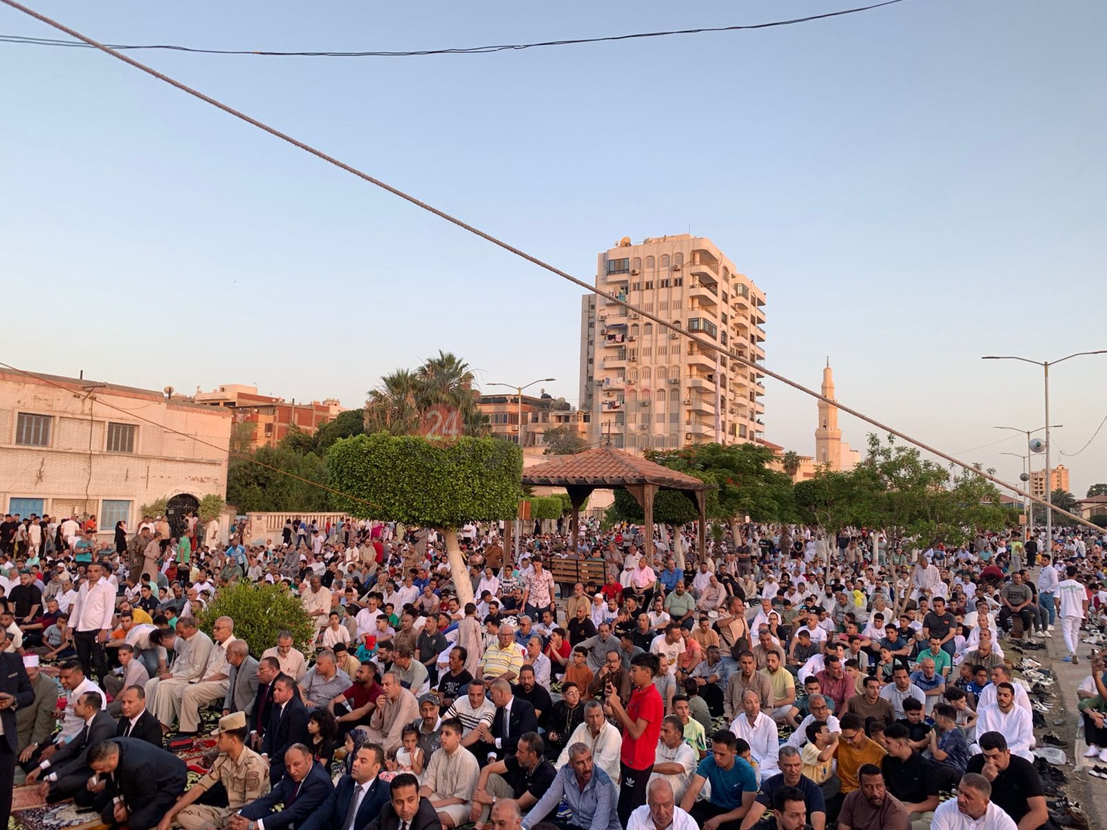 صلاة العيد ببورفؤاد 