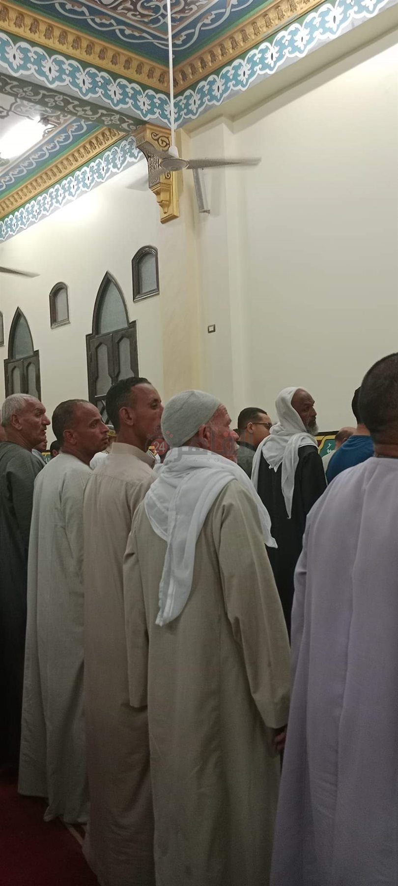 تشييع جنازة شاب أزهري توفي إثر أزمة قلبية في الفيوم