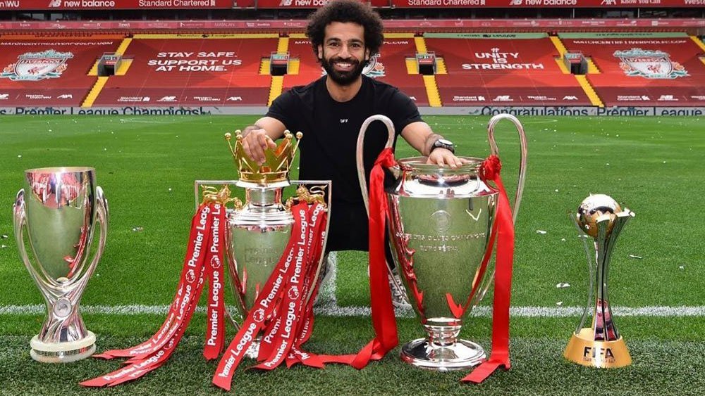 بطولات محمد صلاح مع ليفربول