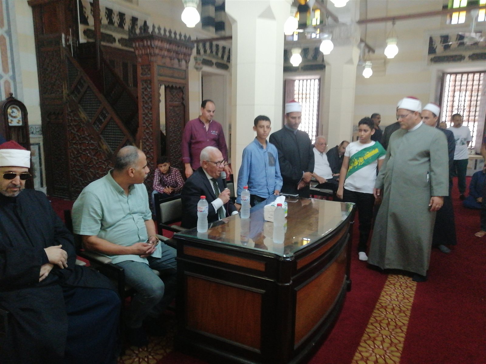 محافظ بورسعيد يفتتح البرنامج الصيفي بالمساجد