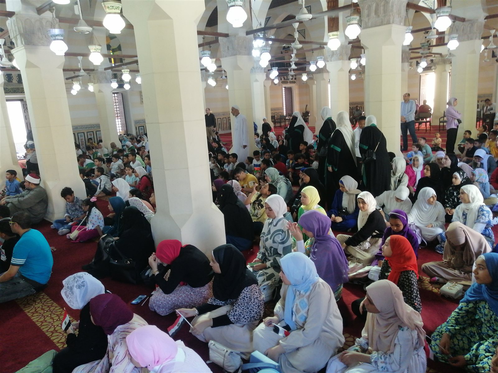 محافظ بورسعيد يفتتح البرنامج الصيفي بالمساجد