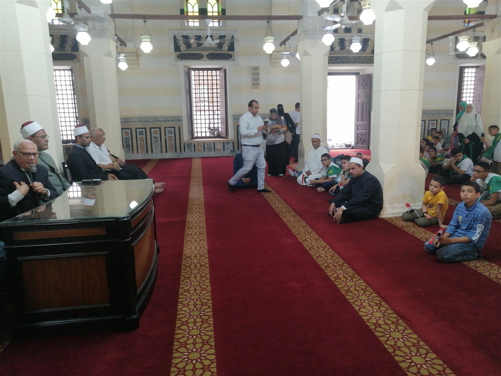 محافظ بورسعيد يفتتح البرنامج الصيفي بالمساجد