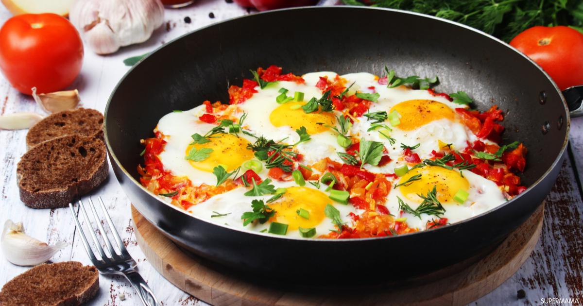 طريقة عمل الشكشوكة المصرية