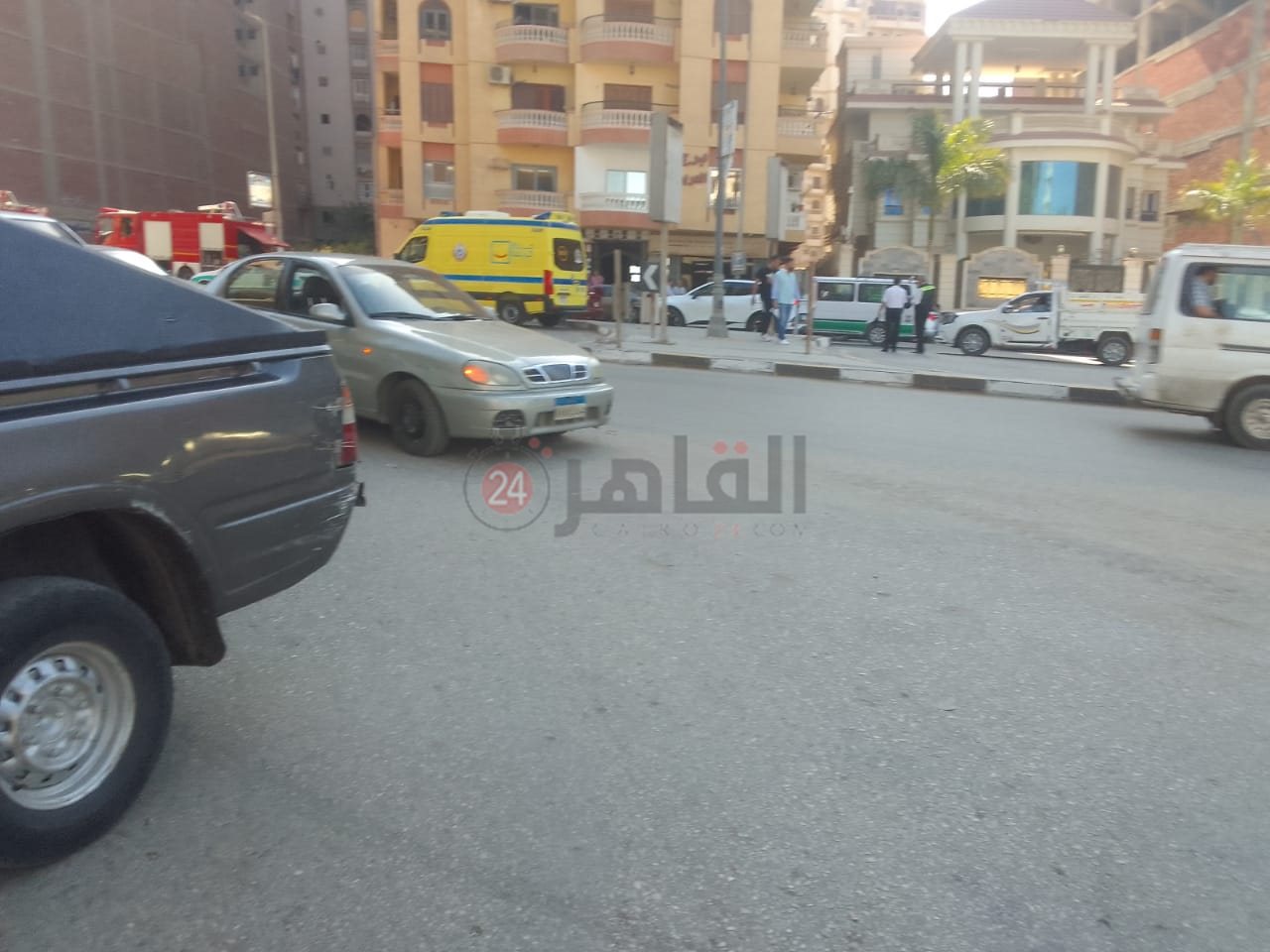 السيطرة على حريق بإحدي الشقق السكنية في الفيوم  بسبب ماس كهربائي