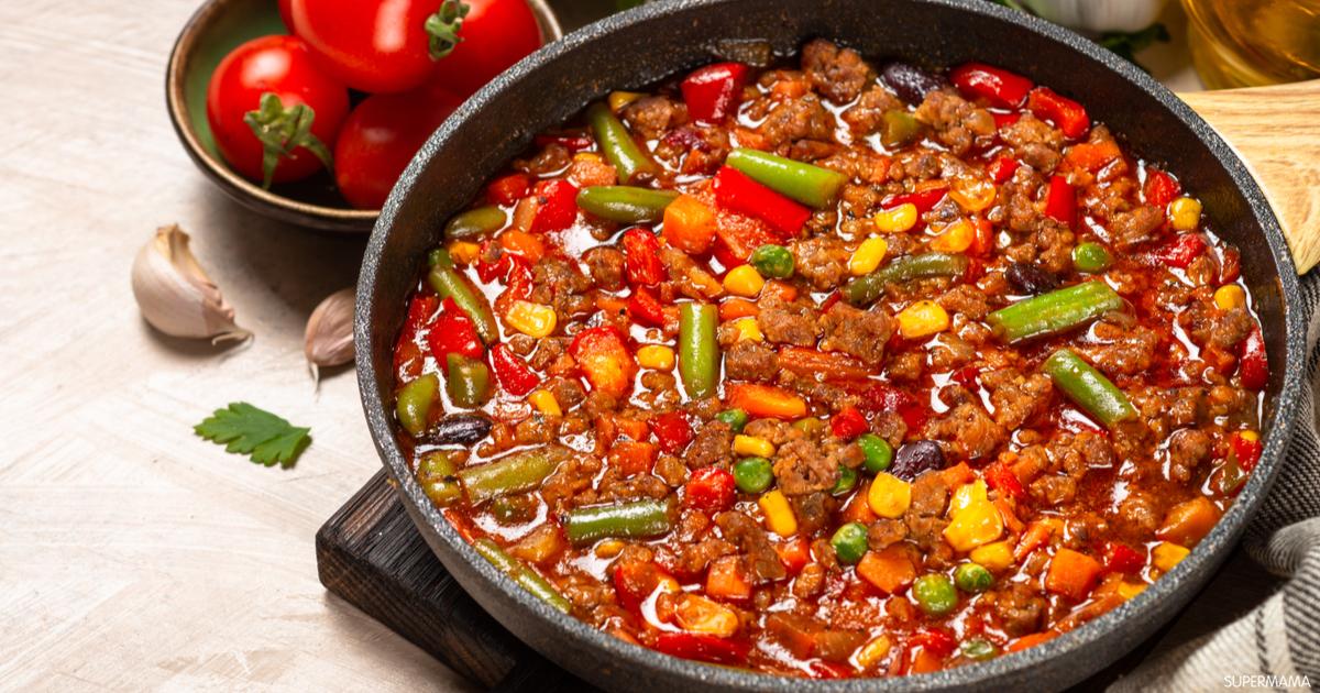 طريقة عمل الفاصوليا الخضراء الفلسطينية