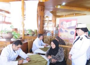 الداخلية توجه قوافل إنسانية وطبية بالإسماعيلية