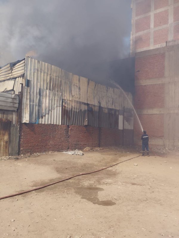 السيطرة على الحريق 01