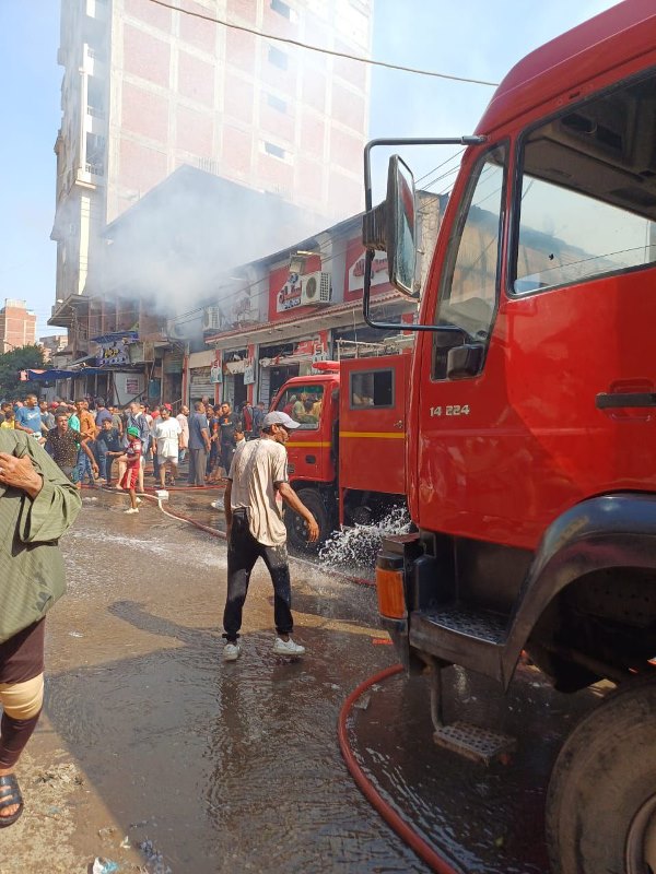 السيطرة على الحريق 02