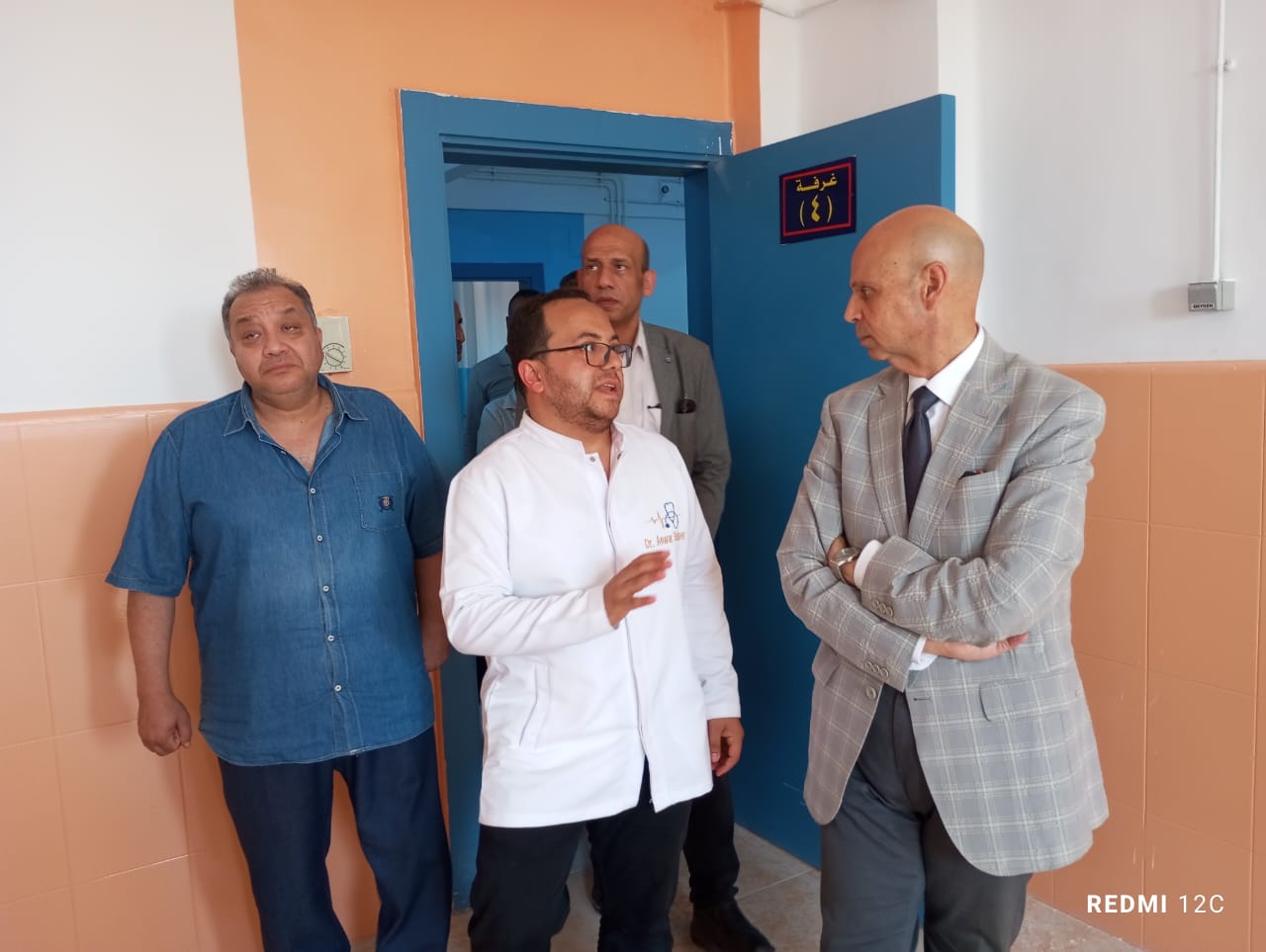 جولة وكيل الوزارة في مستشفى بلبيس المركزي 