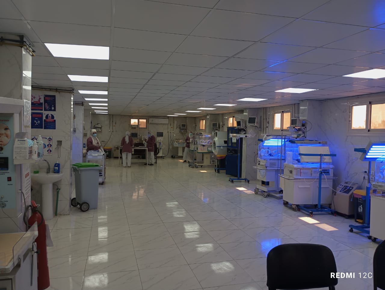 قسم الأطفال الجديد بمستشفى بلبيس 