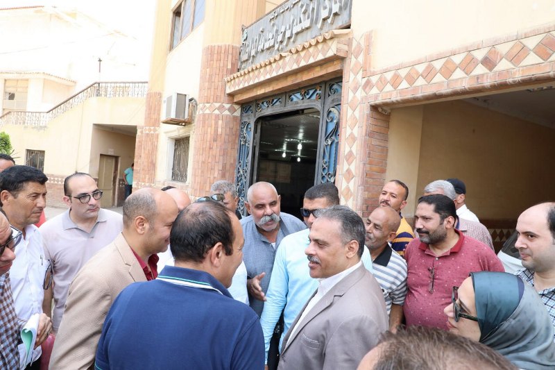 جولة محافظ الشرقية للمركز التكنولوجي في أبو كبير