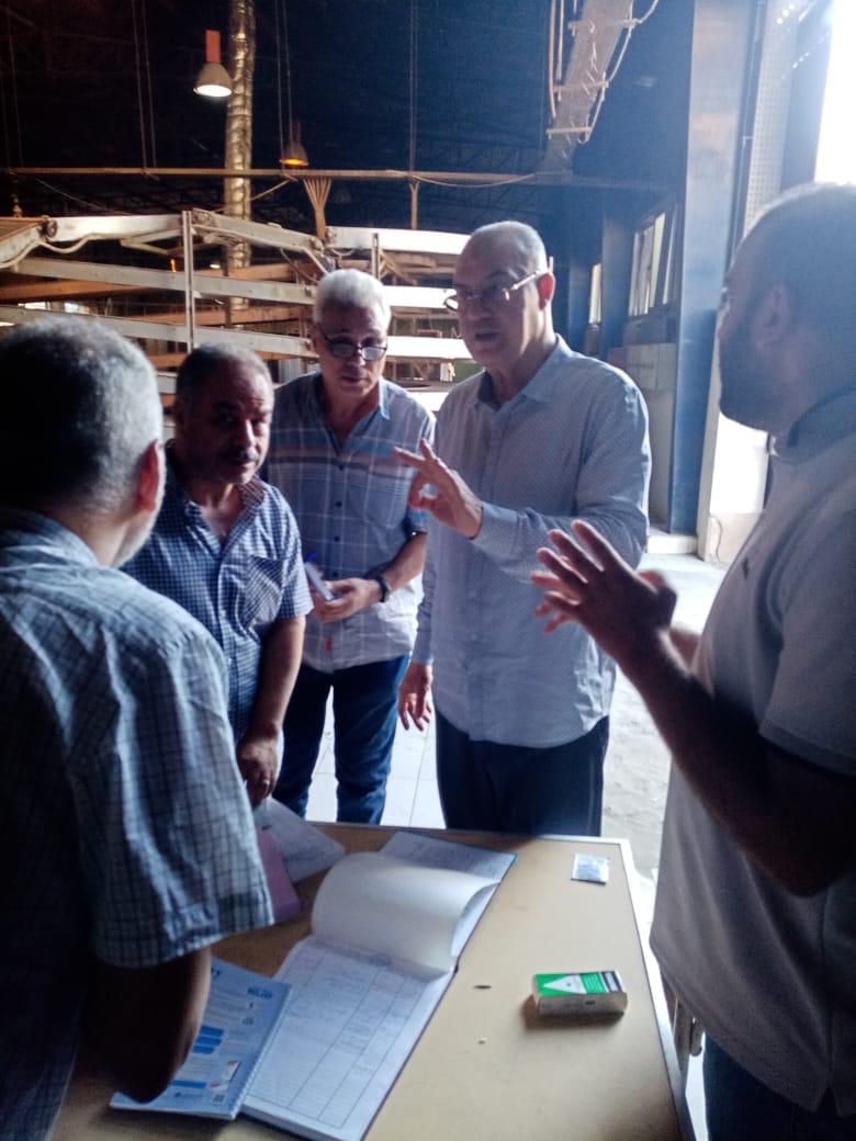 وكيل وزارة التموين يقود حملة على المخابز بالشرقية 01