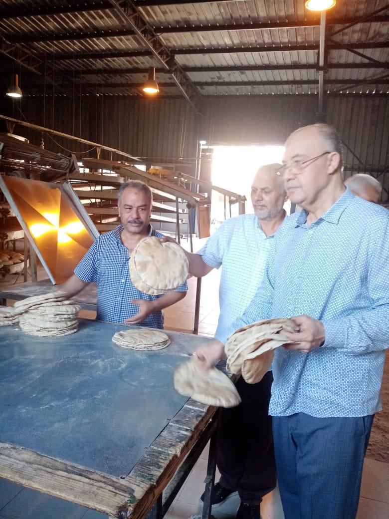 وكيل وزارة التموين يقود حملة على المخابز بالشرقية 06