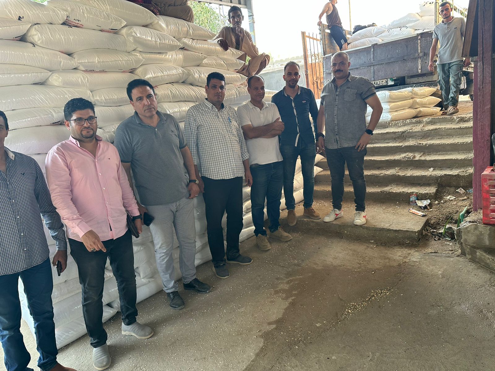 ضبط أسمدة زراعية في الفيوم