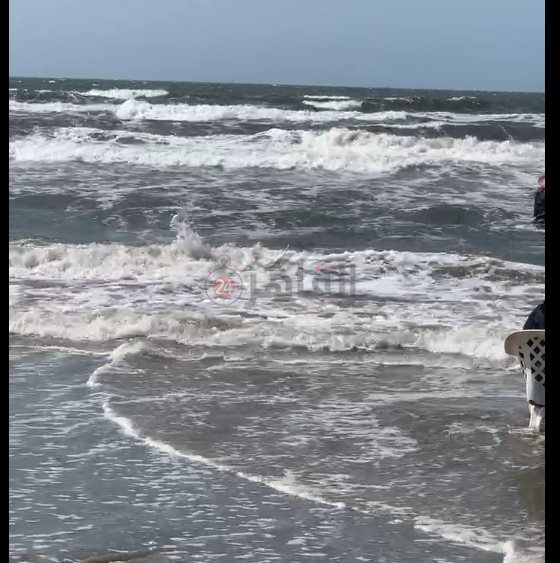 ارتفاع كبير للأمواج في بورسعيد