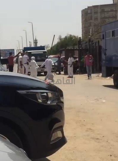 لحظة وصول هدير عاطف المحكمة 