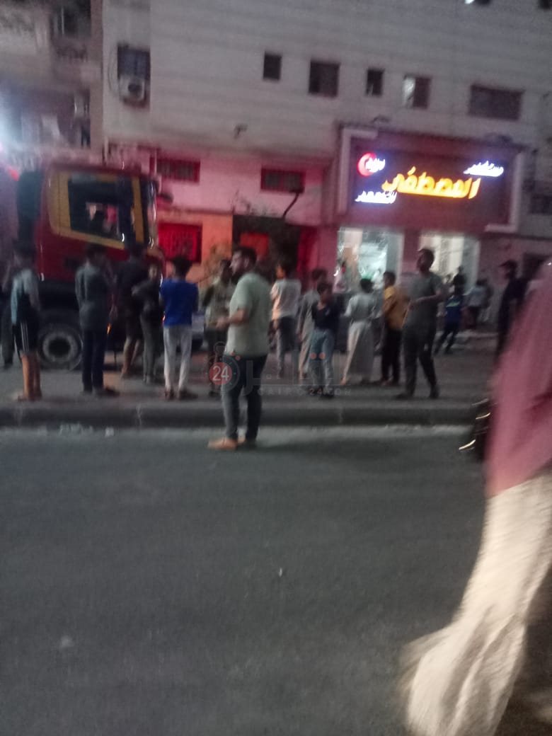 حريق بمستشفى خاص بمطروح