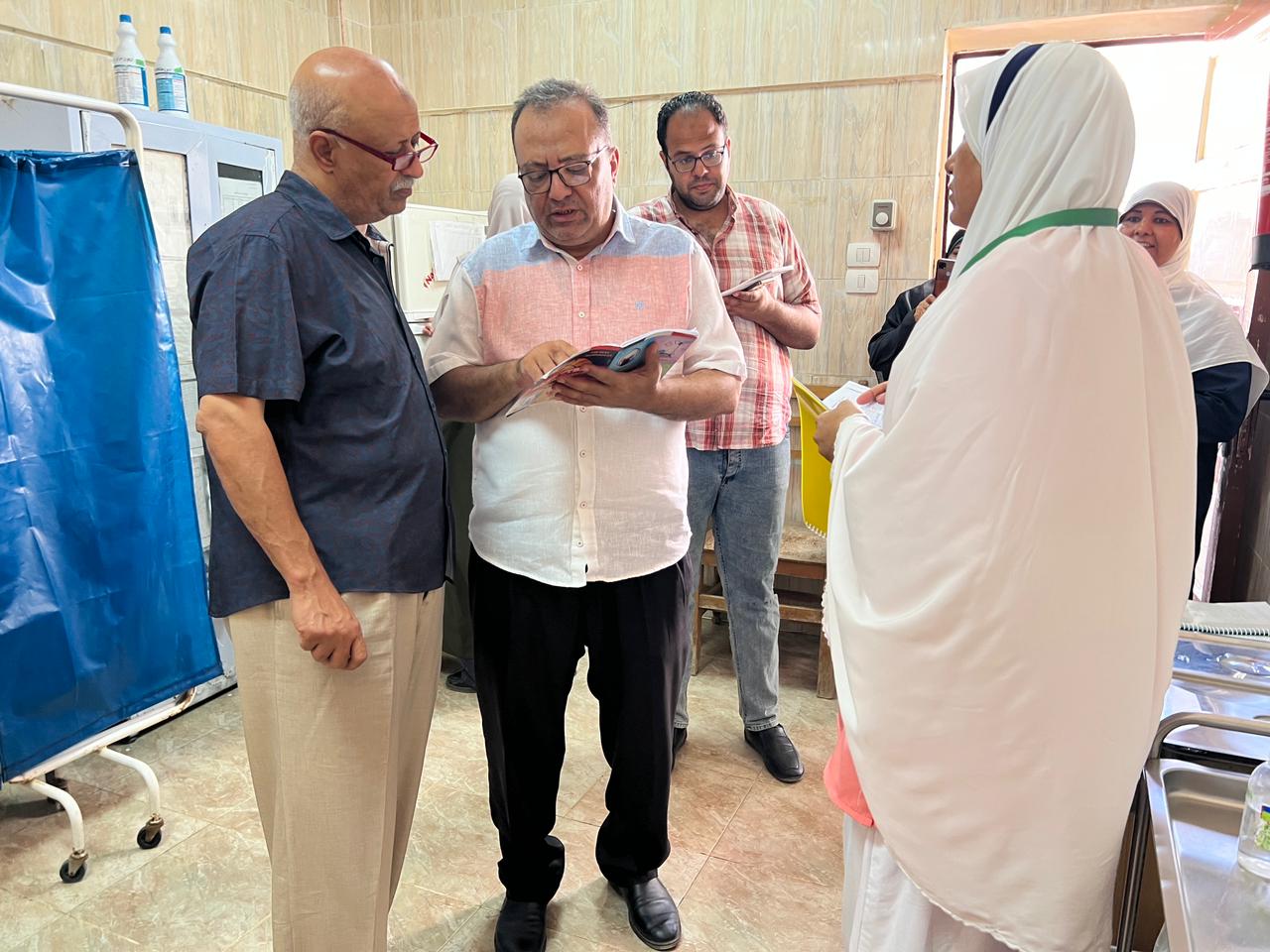 جولة وكيل صحة الفيوم 