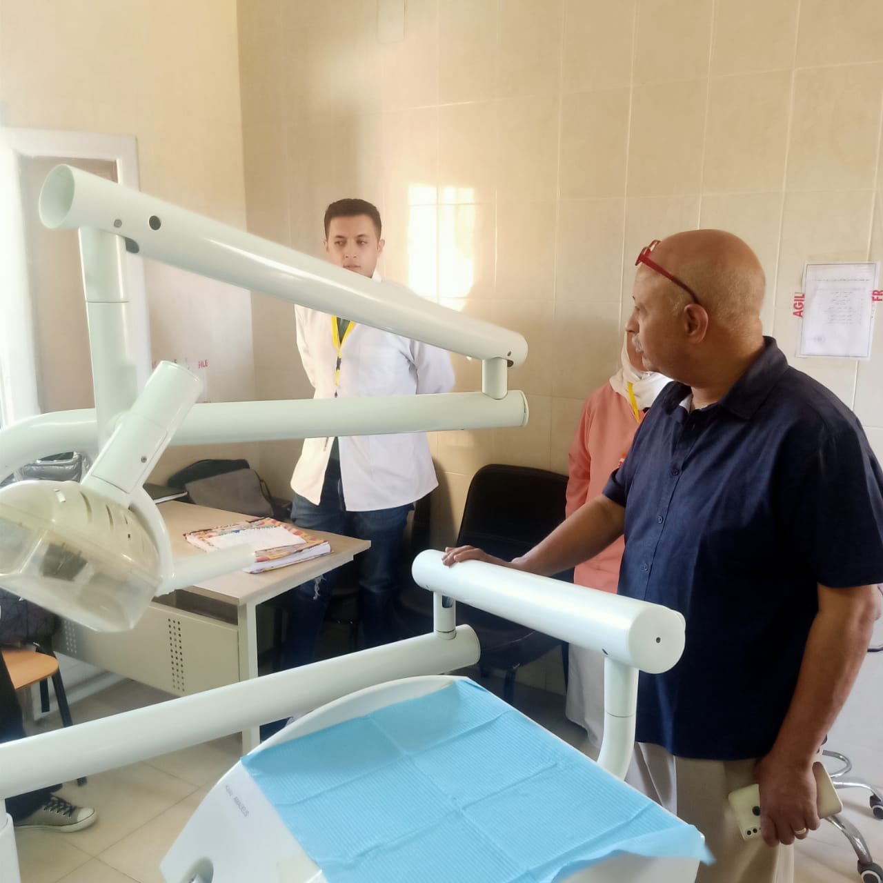 جولة وكيل صحة الفيوم 