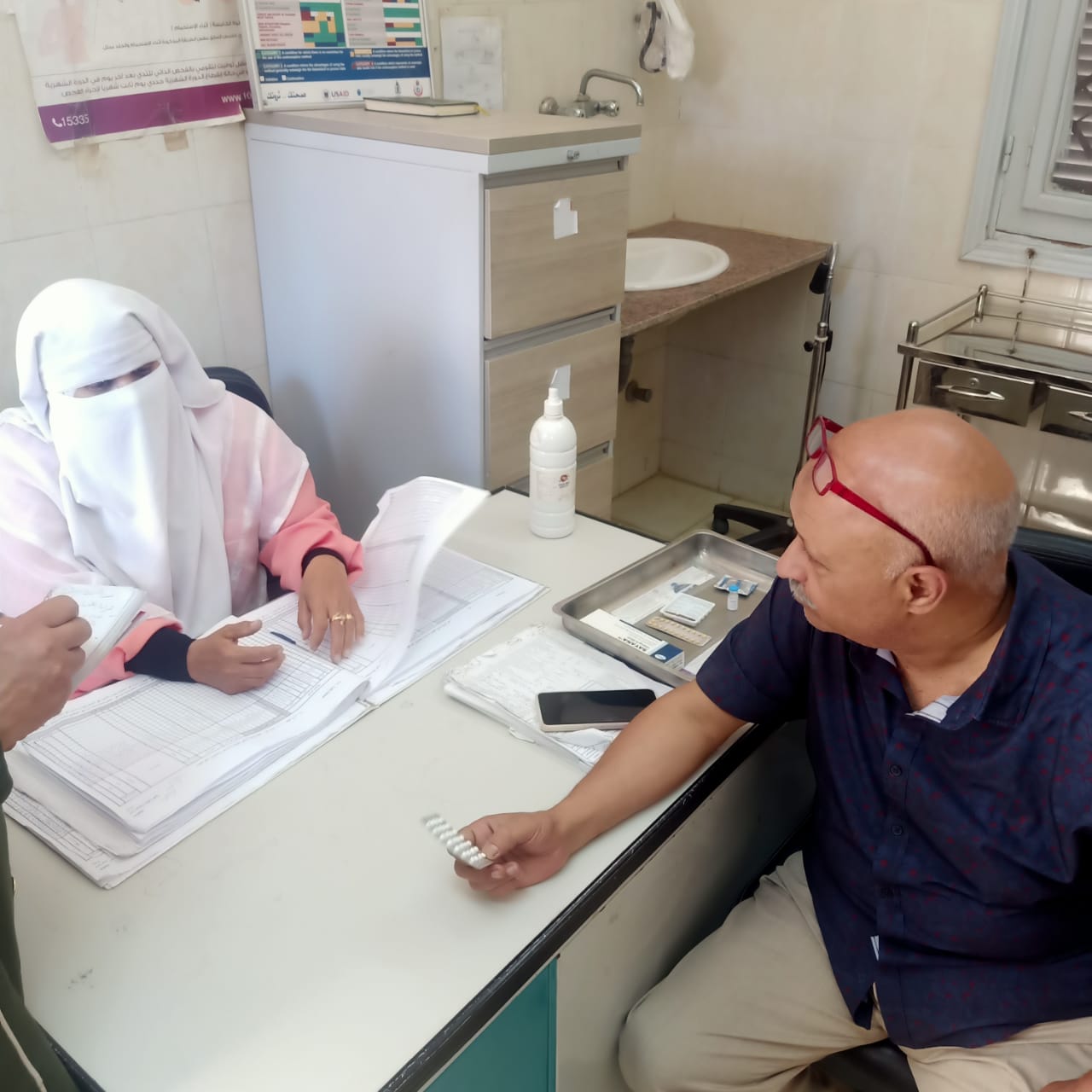 جولة وكيل صحة الفيوم 