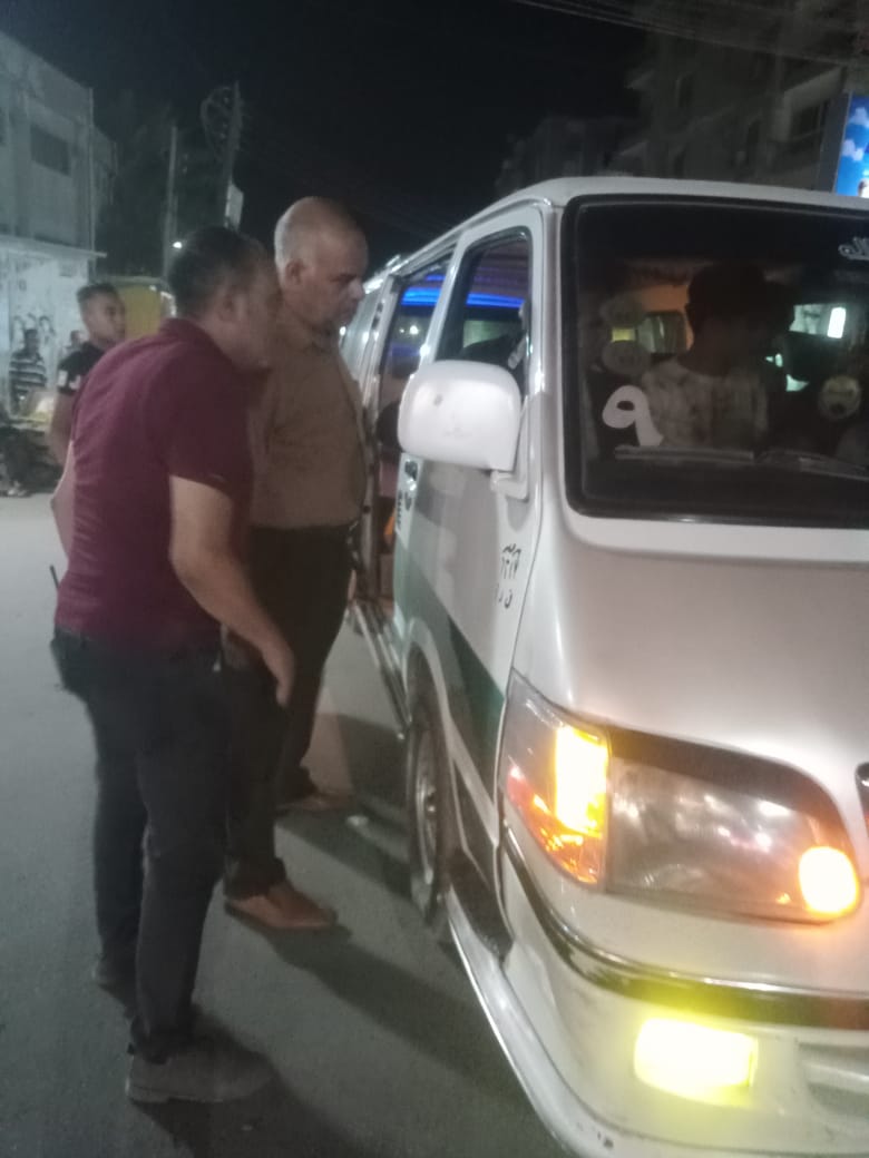 ضبط مخالفات تلاعب بالتسعيرة وتغيير خطوط السير بالفيوم