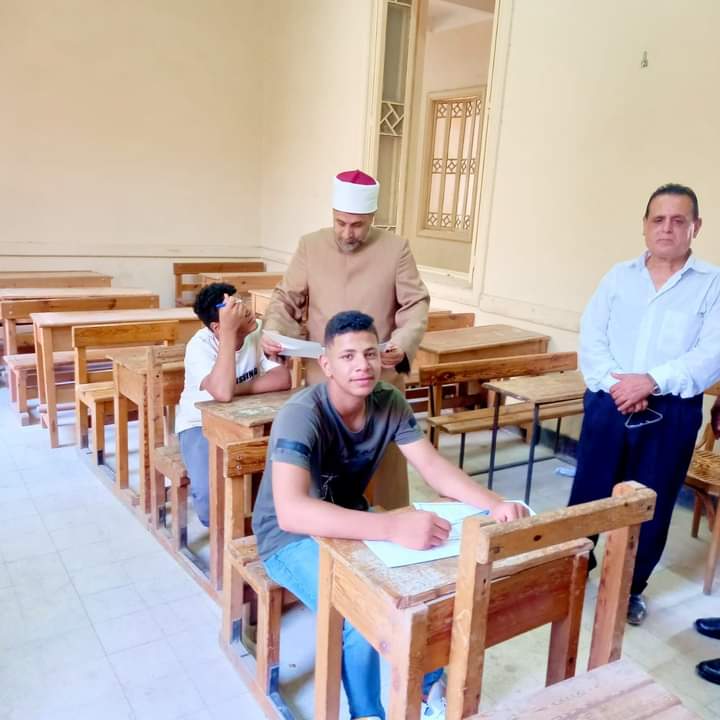 ختام امتحانات النقل الأزهرية في الشرقية 01