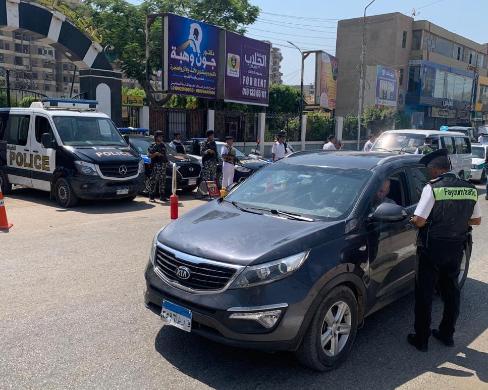 مدير أمن الفيوم: حملات مكبرة لإعادة الانضباط للشارع