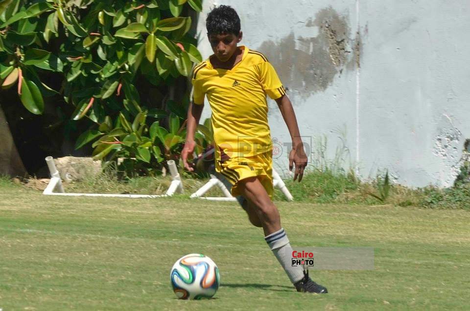 الكابتن إبراهيم عادل في بداية رحلته الكروية بالمريخ 