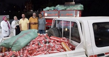 الصور الأولى لـ ضبط 11 طن لانشون غير صالح للاستهلاك الآدمي بالشرقية