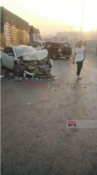 الصور الأولية لحادث الدائري