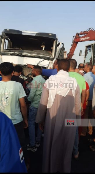 الصور الأولية لحادث الدائري