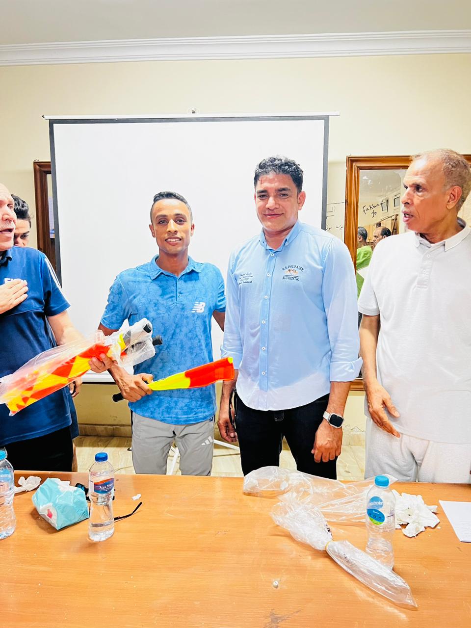 إبراهيم نور الدين في اليوم التثقيفي الأول لحكام الفيوم