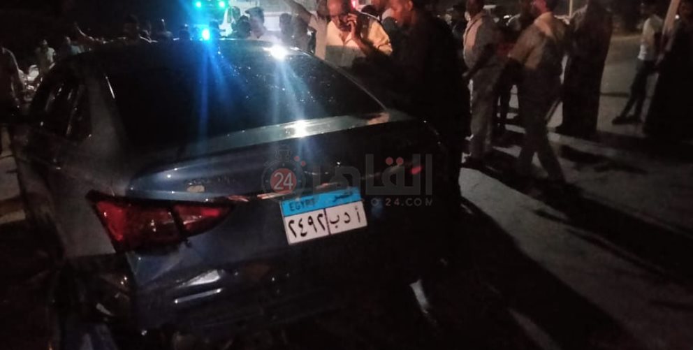 حادث انقلاب سيارة زفاف بالمنيا (3)