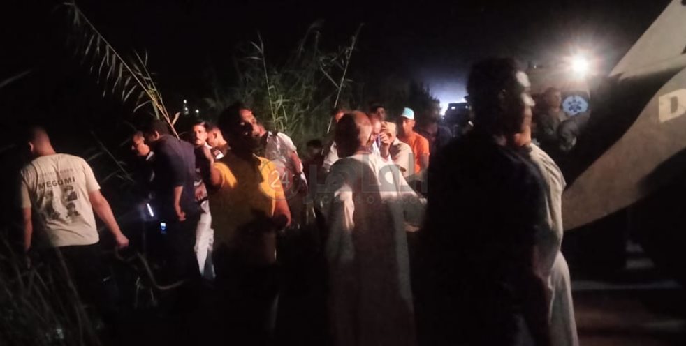 حادث انقلاب سيارة زفاف بالمنيا 5 