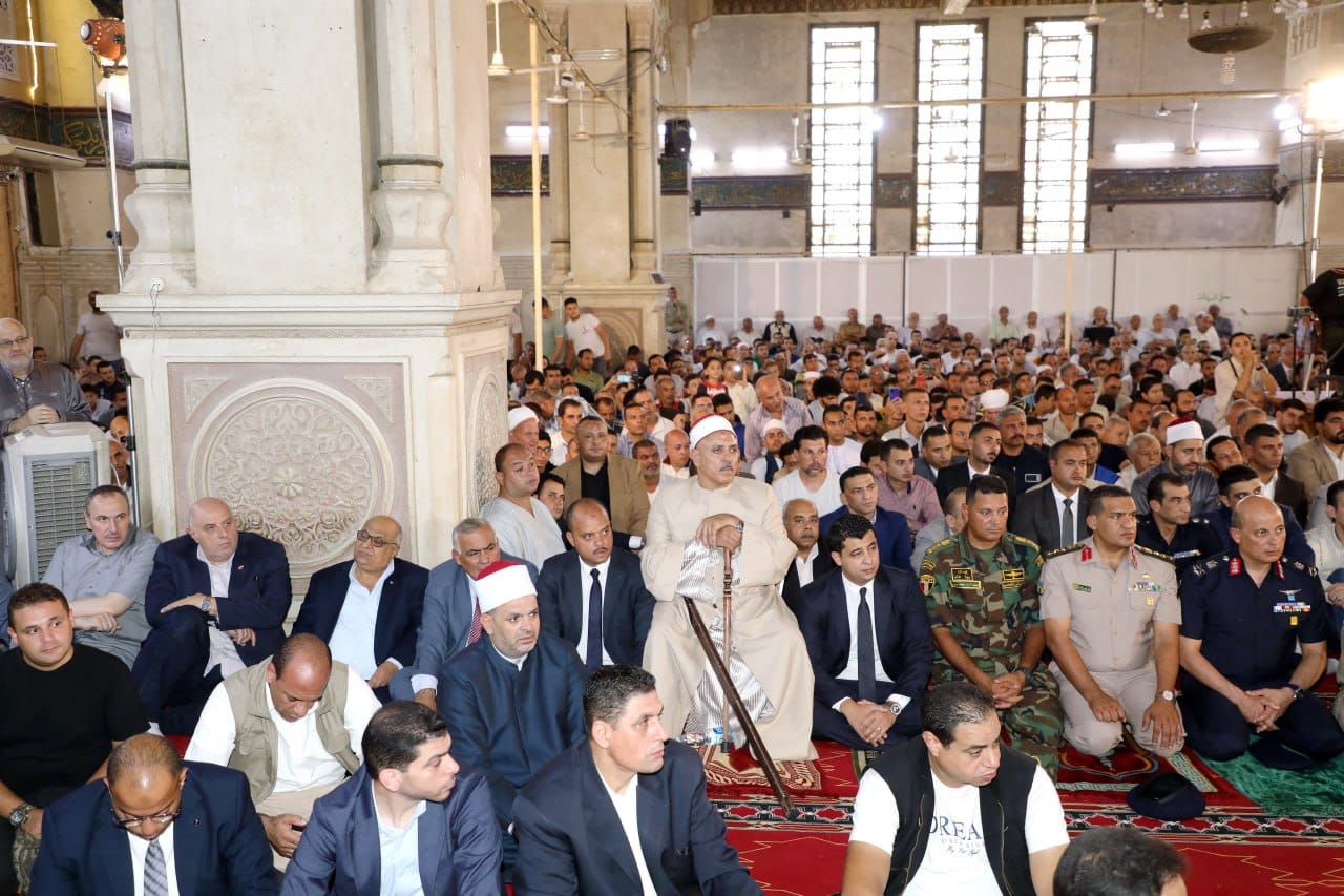 صلاة الجمعة في مسجد الفتح بالشرقية 03