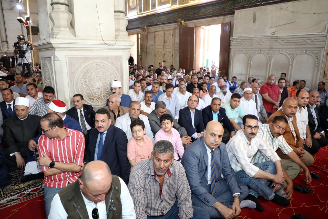 صلاة الجمعة في مسجد الفتح بالشرقية 06