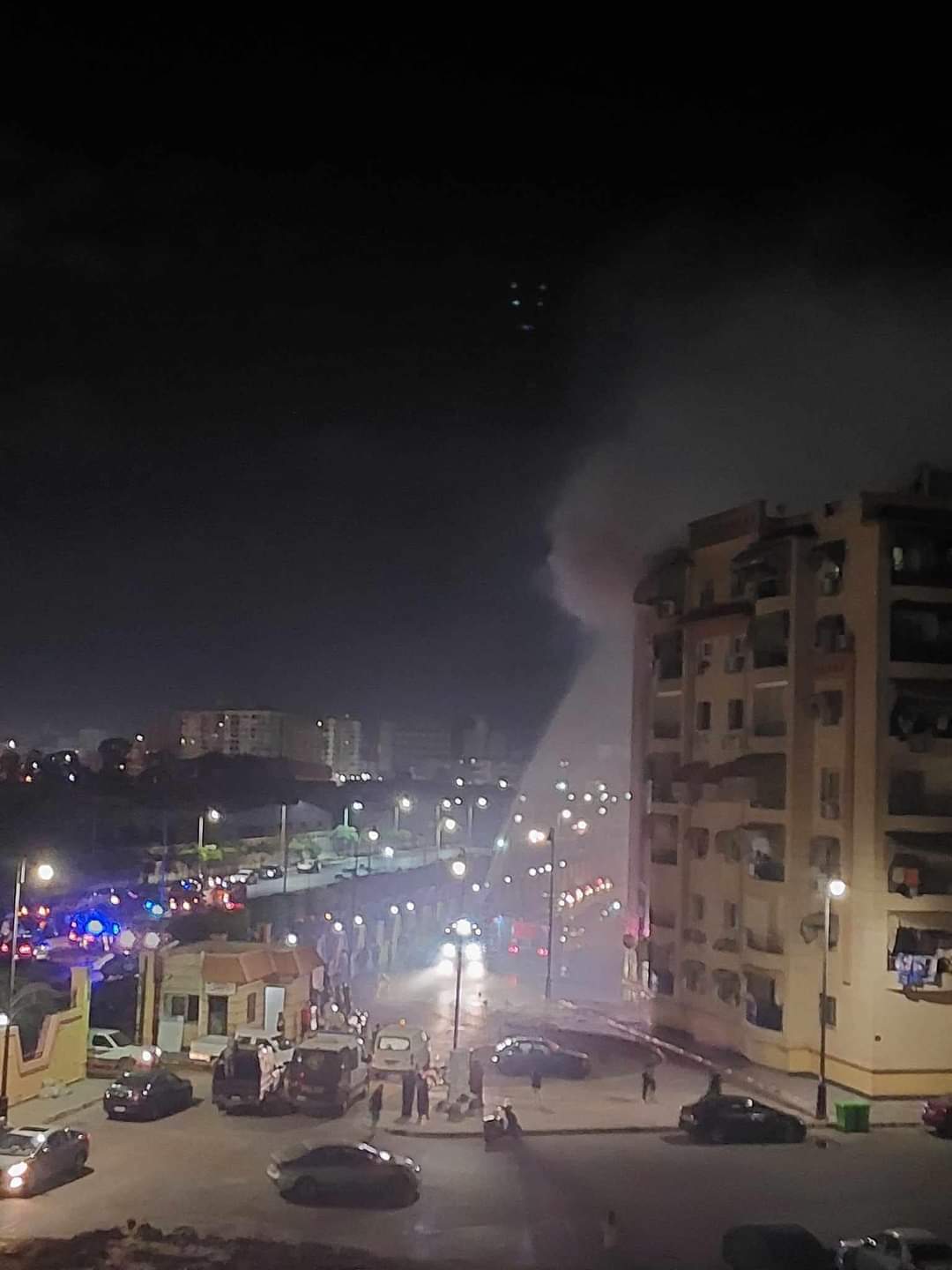 حريق وحدة سكنية ببورفؤاد 